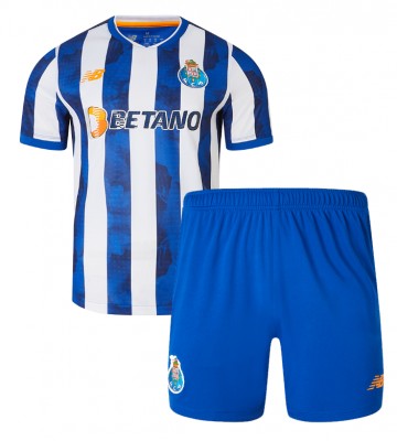 Porto Replica Home Stadium Kit for Kids 2024-25 Short Sleeve (+ pants)